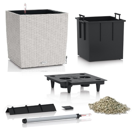 Кашпо Lechuza Cube Cottage