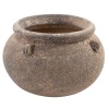 Горшок из глины Jar round