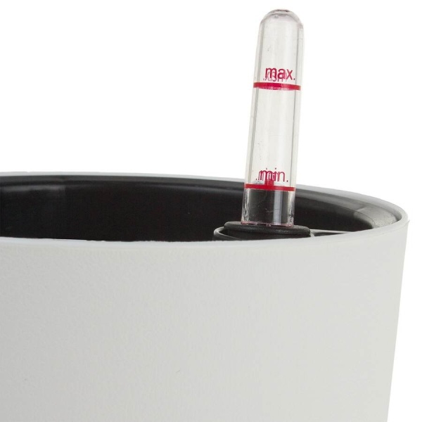 Пластиковое кашпо с автополивом Round Matt