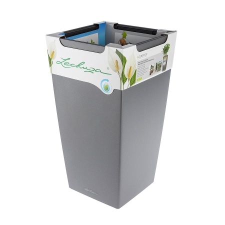 Кашпо Lechuza Cubico Premium