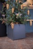 Цветочный горшок Natural smooth Cube