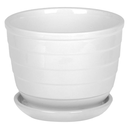 Горшок из керамики Волна