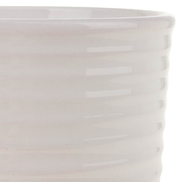 Горшок из керамики Волна