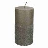Свеча глиттерованная (с блестками)