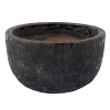 Горшок для цветов S-black Round