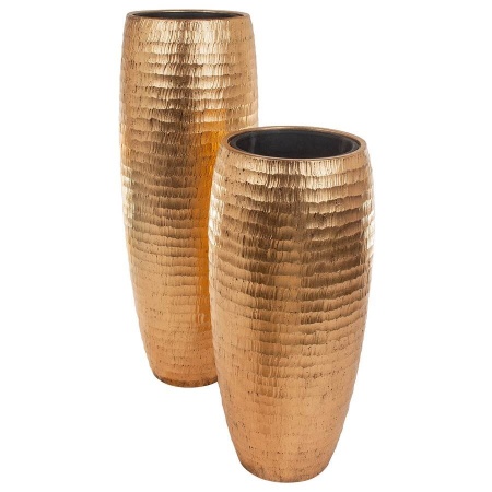 Высокий горшок вазон Carving 