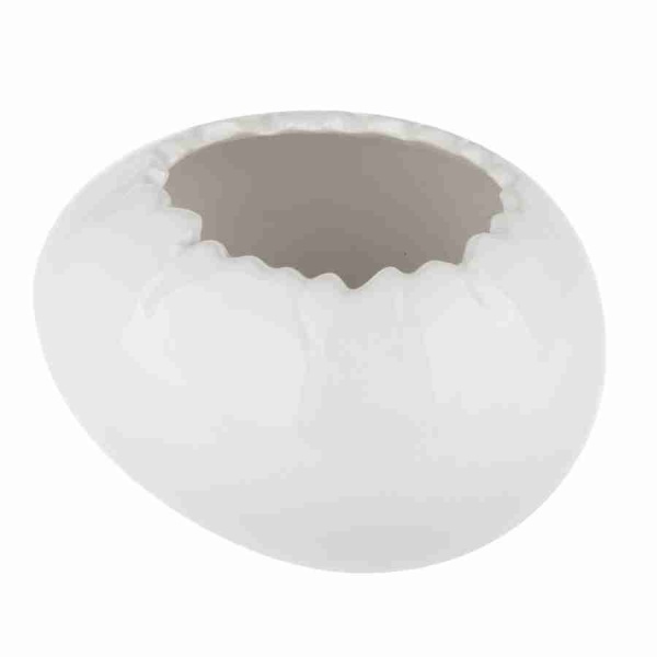 Керамическое кашпо Egg фото