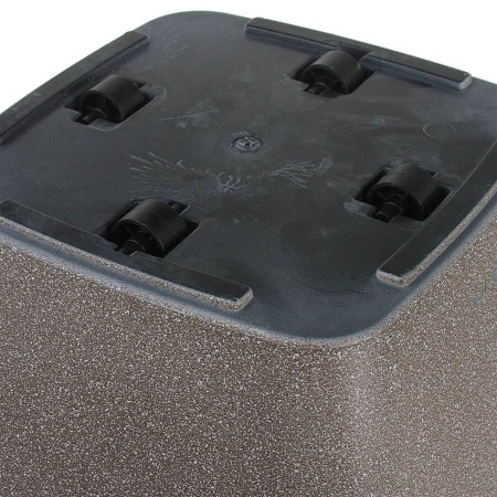 Пластиковое кашпо с автополивом Square Stone