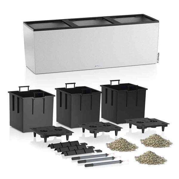 Кашпо Lechuza TRIO Stone