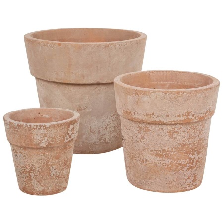 Большой горшок из глины Mterra Cone