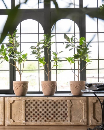 Напольный горшок Wave Round