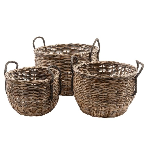 Кашпо плетеное из ротанга Monica