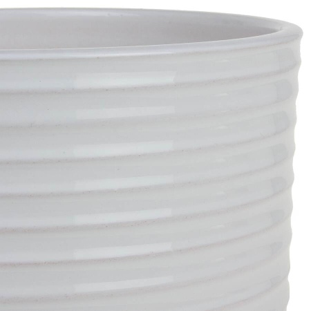 Горшок из керамики Волна