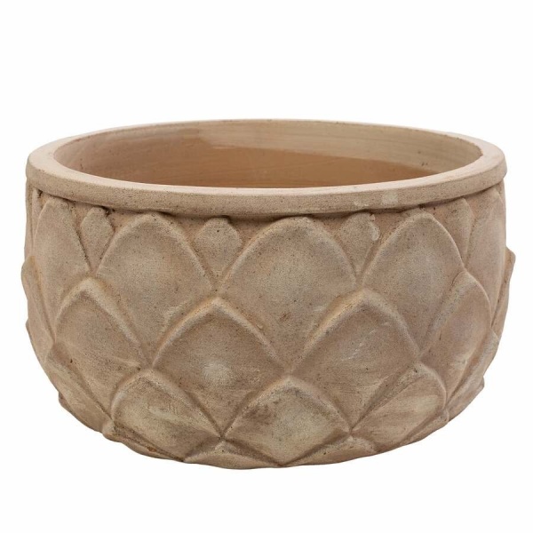 Горшок из терракоты Leaves Rownd