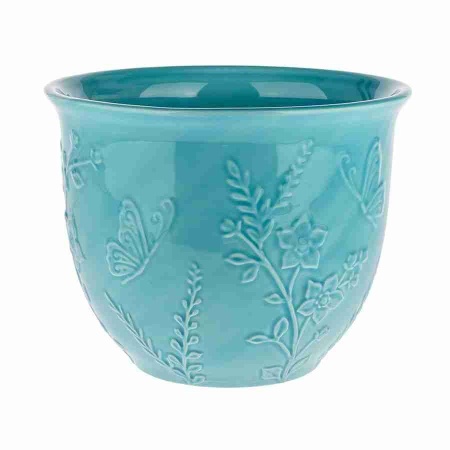 Кашпо керамика Лето