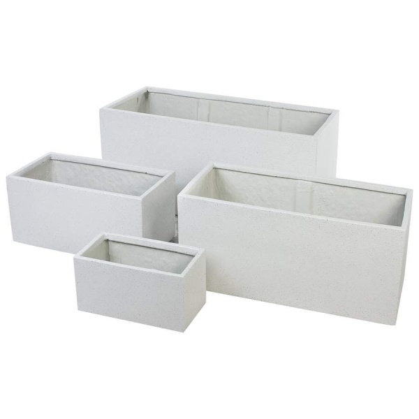 Горшок для цветов Pote-white Polycube