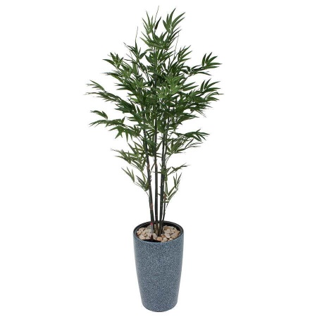Бамбук искусственный в горшке Vase Stone