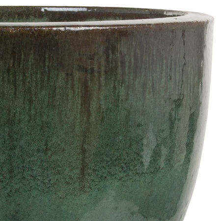 Горшок из керамики Egg wide