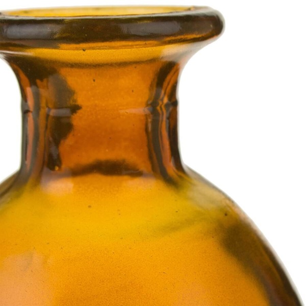 Стеклянная ваза бутылочная Грауле