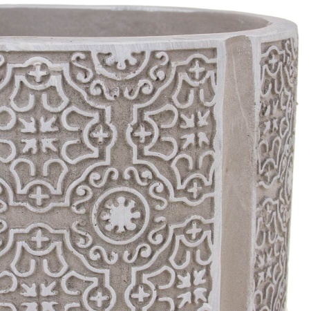 Керамическое кашпо Tracery