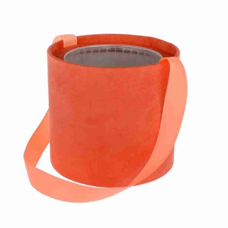 Коробка-ваза Coral со вставкой из искусственной замши