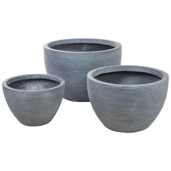 Большой горшок Stone Round 