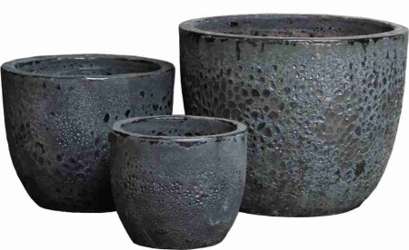 Цветочный горшок S-black Jar