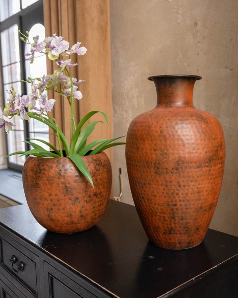  Ваза из металла Мадрид