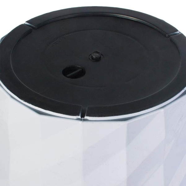 Пластиковое кашпо с автополивом Vase Rib