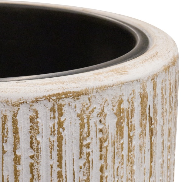 Высокий горшок vintage bark Vase