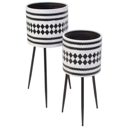 Металлические кашпо Розалин (набор)