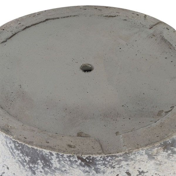 Большой цветочный горшок Plain Round Patina
