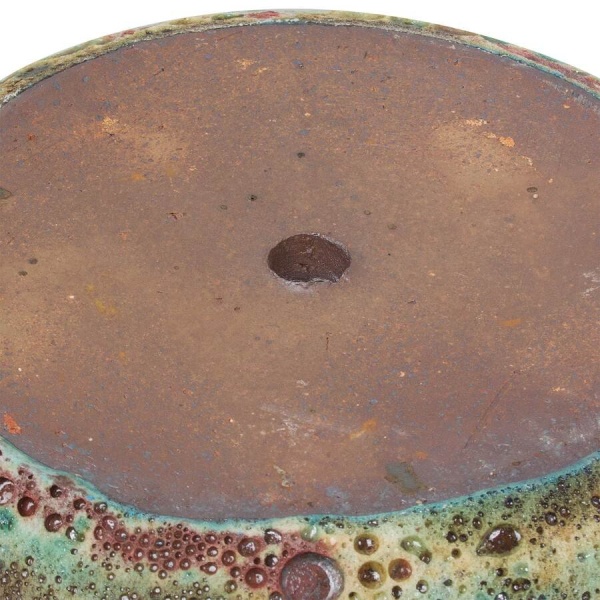 Чаша керамическая Bowl green reactive