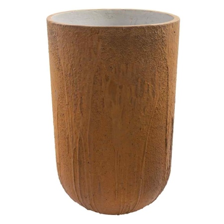 Цветочный горшок Round Rustic Bhrown 